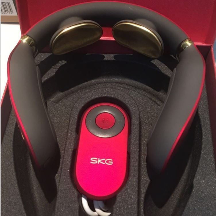 Red Premium Neck Massager with Remote SKG4098
