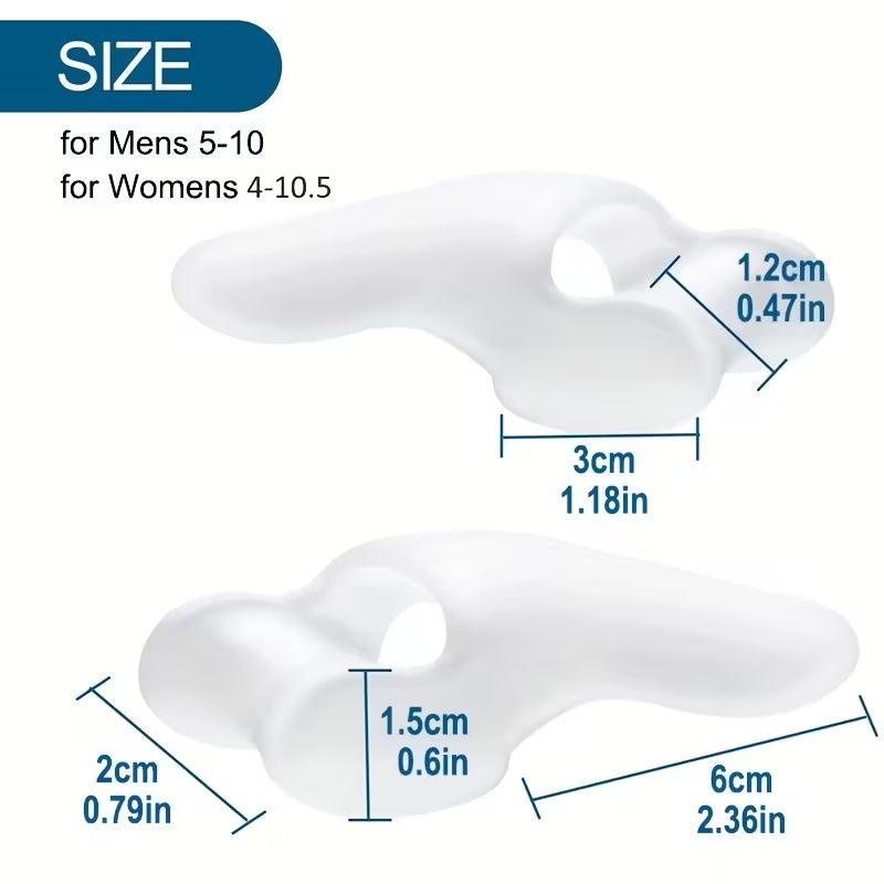 Measurement chart for shoe sizes with dimensions labeled